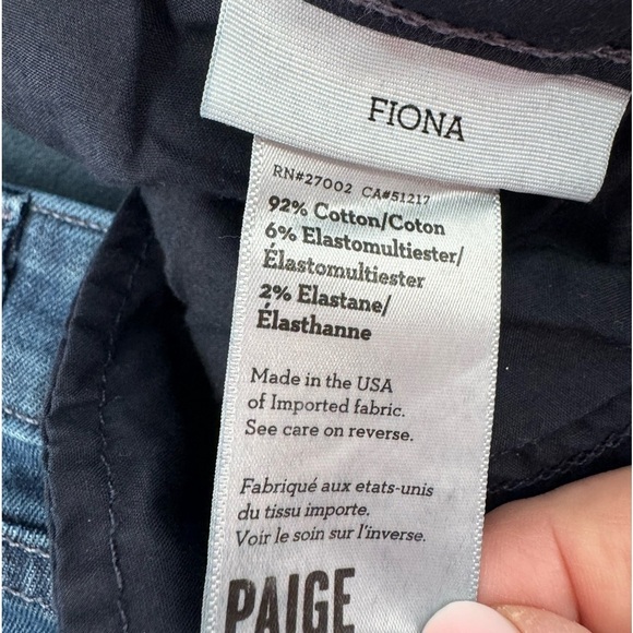 Paige Fiona Flare Leg Jeans Dylan Wash size 30 - Picture 9 of 10